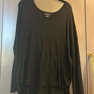 Trouve Black Sweater
